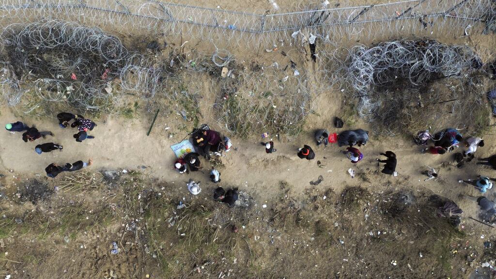 Migrantes Estados Unidos, Texas. (Foto: Christian Torres/Anadolu via Getty Images)
