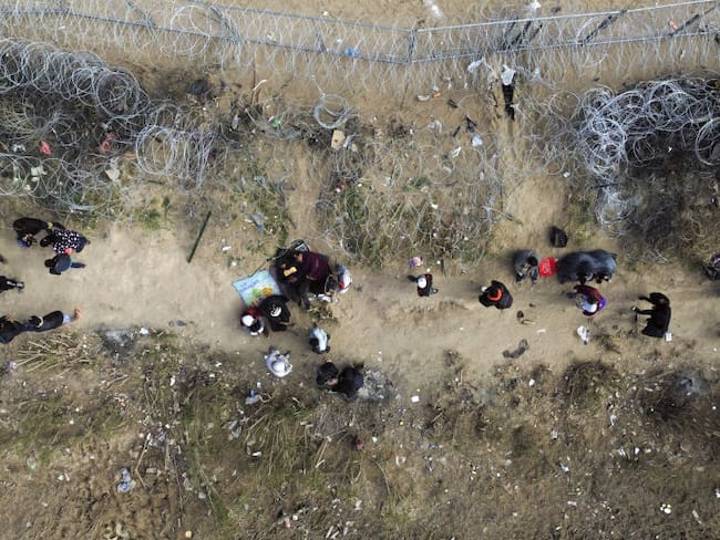 Migrantes Estados Unidos, Texas. (Foto: Christian Torres/Anadolu via Getty Images)