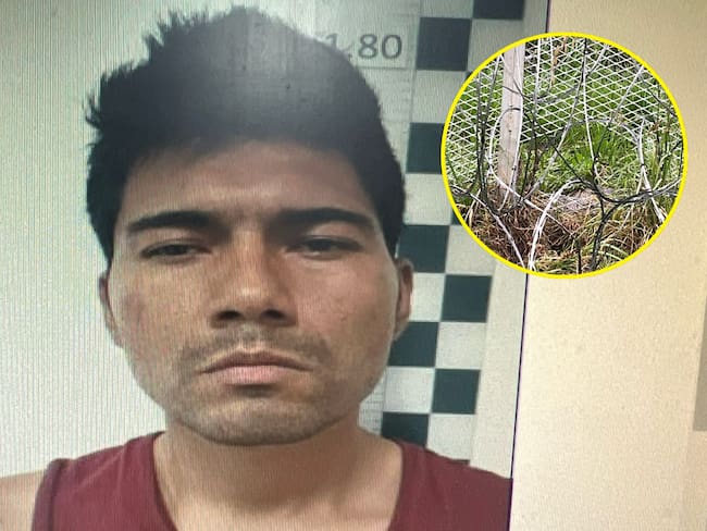 Fuga de preso en La Picota. Foto: Cortesía.