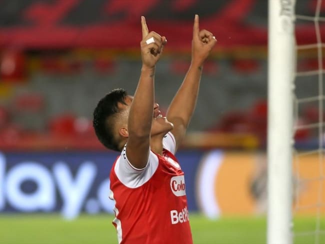 Con este resultado el equipo bogotano pasará a la semifinal y se enfrentará a la Equidad . Foto: Colprensa