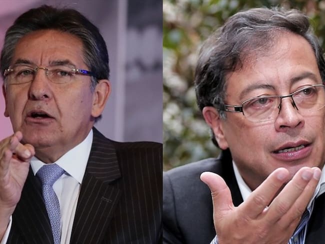 El exfiscal general de la Nación, Néstor Humberto Martínez, anunció que denunciará al senador Gustavo Petro. Foto: Colprensa