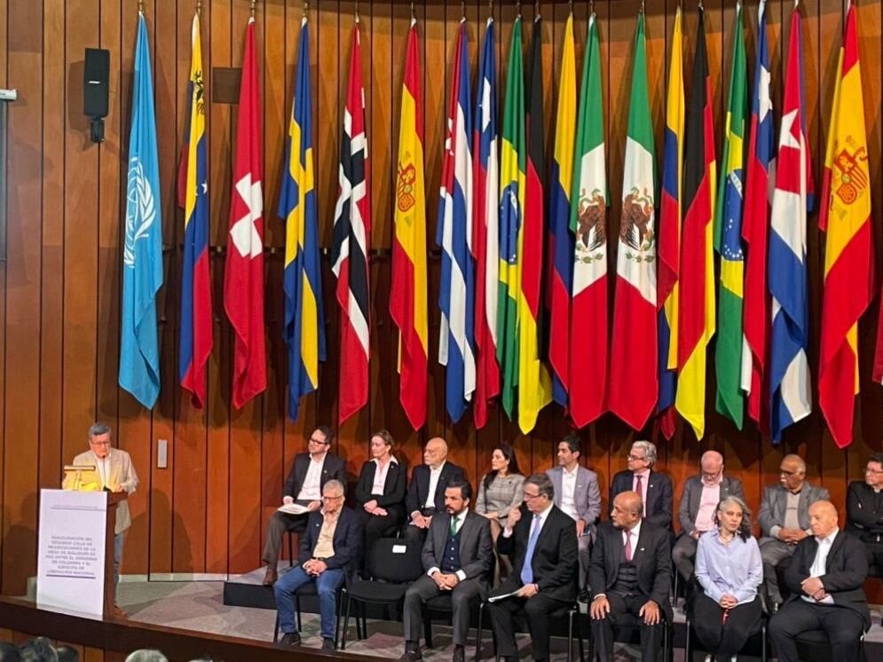 Segundo ciclo de negociaciones entre el Gobierno y el ELN. Foto: W RADIO.