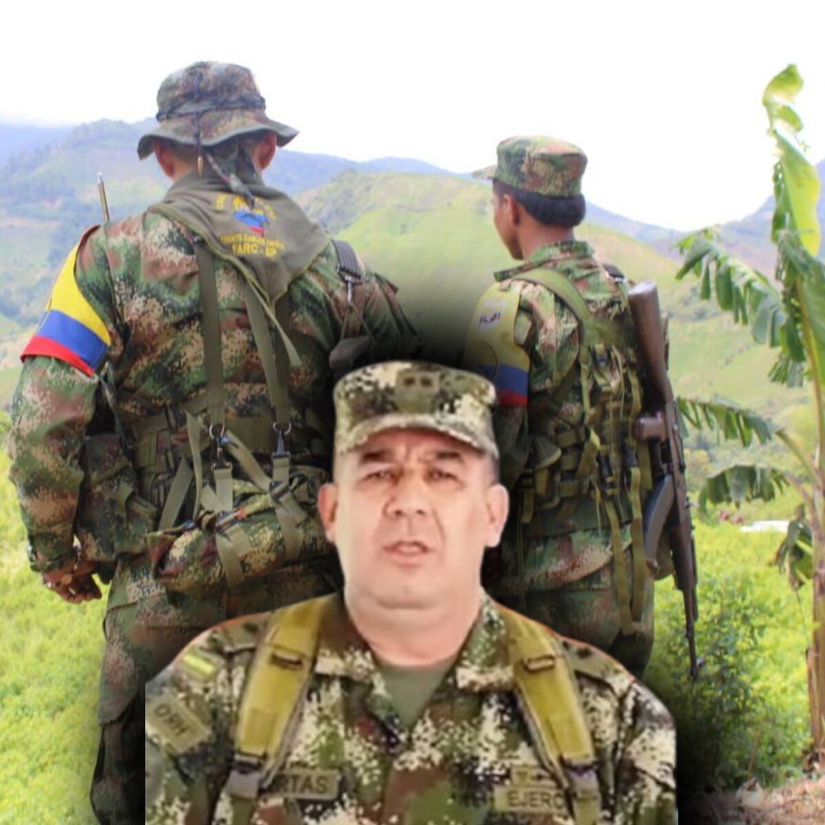 “No me he reunido con ningún emisario de ‘Calarcá’”: general Juan Miguel Huertas