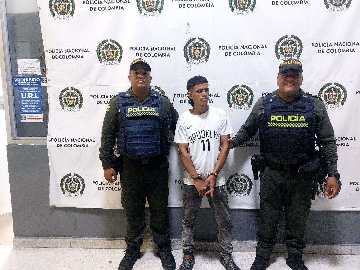 Capturado Jesús Portilla Alcalá, encargado del motel La Luna en Barranquilla. Foto: Policía
