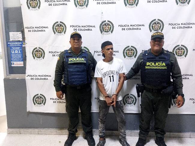 Capturado Jesús Portilla Alcalá, encargado del motel La Luna en Barranquilla. Foto: Policía