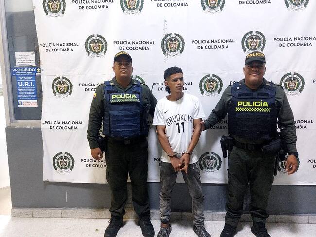 Capturado Jesús Portilla Alcalá, encargado del motel La Luna en Barranquilla. Foto: Policía
