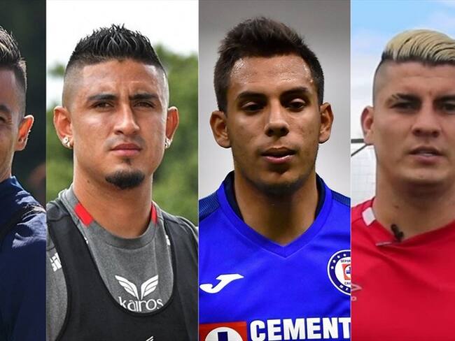 Las mejores contrataciones de los equipos colombianos. Foto: @MillosFCoficial - @americadecali - Jaime Lopez/Jam Media/Getty Images - @santafe