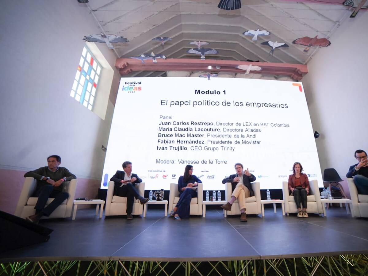 Festival de las Ideas 2023: El papel político de los empresarios en Colombia
