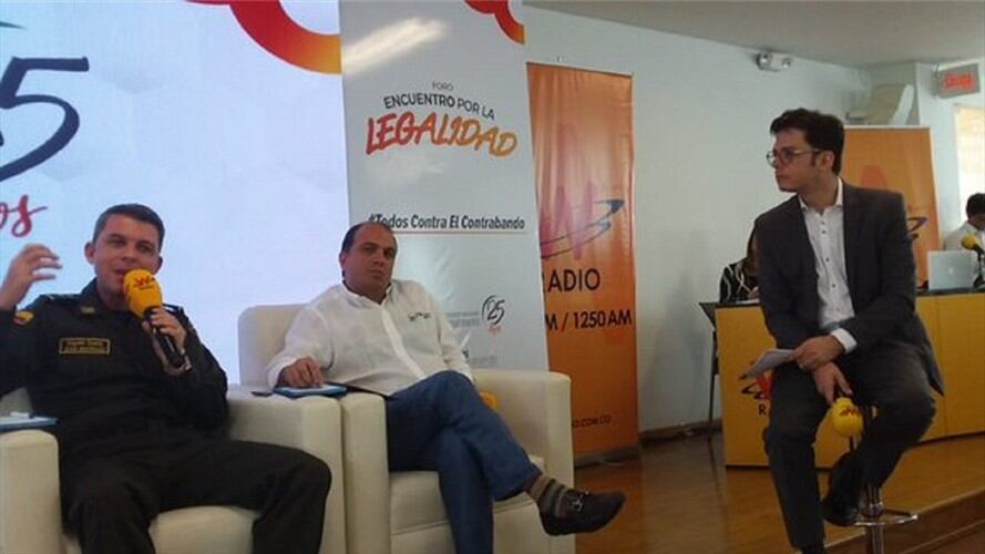 Foro contra el contrabando . Foto: Audrey Carrillo