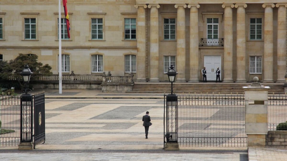 La visita del presidente de la Comisión de Acusación a la Casa de Nariño