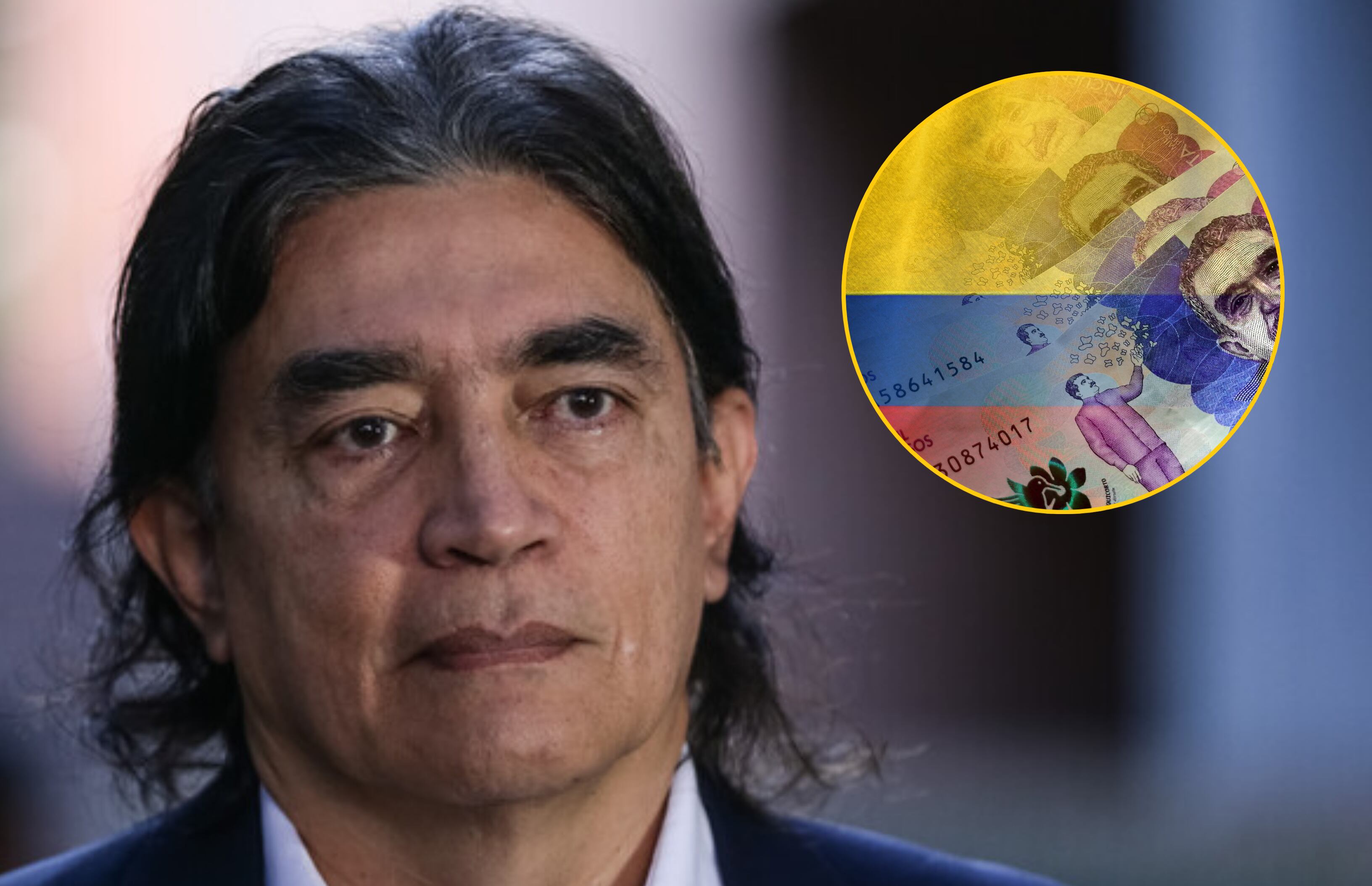 Gustavo Bolívar e imagen de referencia. Foto: (Colprensa-John Paz) / Getty Images