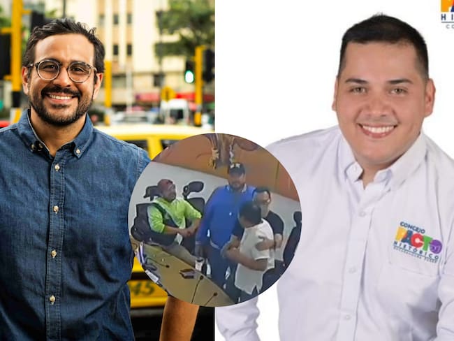 Video: concejal de Bucaramanga del Pacto Histórico casi se va a los golpes con compañero