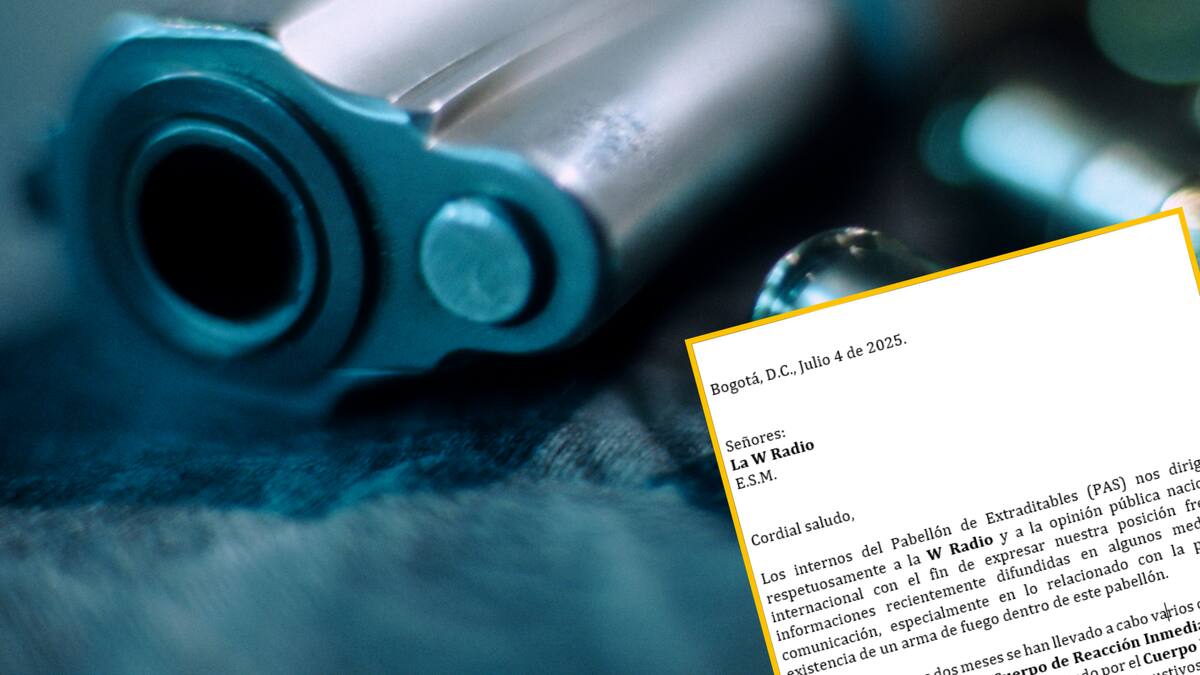 Carta de internos de pabellón extraditables de La Picota: habla de pistola que escondió ‘Pipe Tuluá’