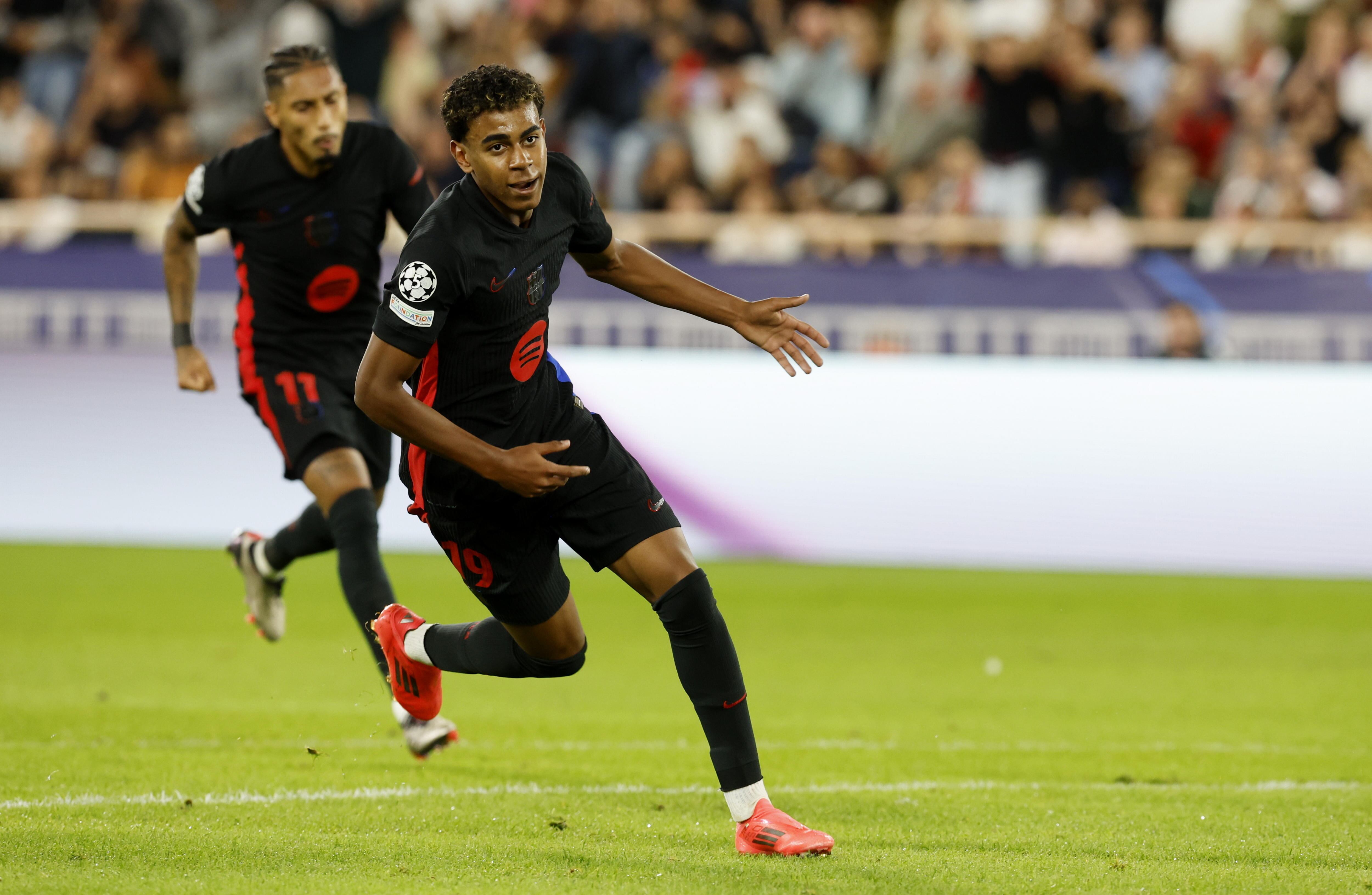 Lamine Yamal. Foto: EFE.