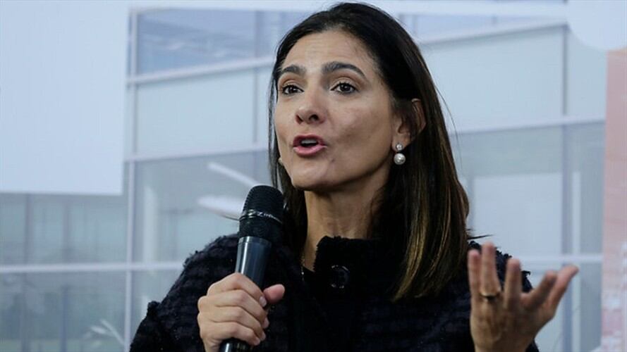 Ángela María Orozco, ministra de Transporte. Foto: Colprensa