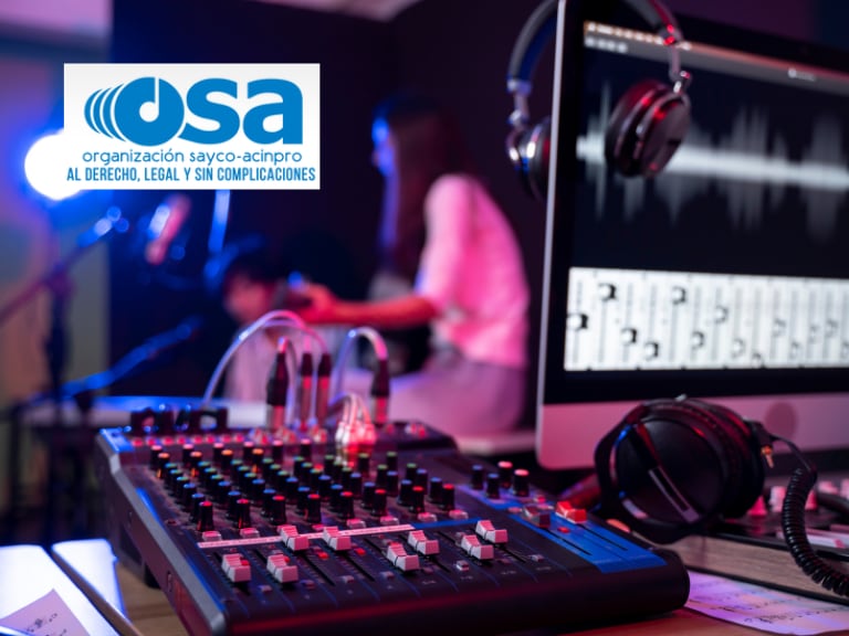 Permiso de Sayco y  Acinpro - Getty Images y  y @osa_sayco_acinpro