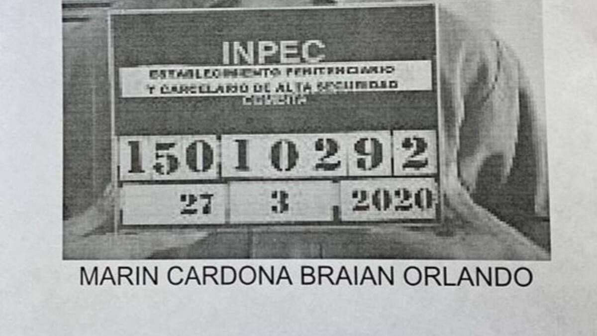 Se fugó de la cárcel de Cómbita Braian Orlando Cardona, integrante de ‘Los Pelusos’