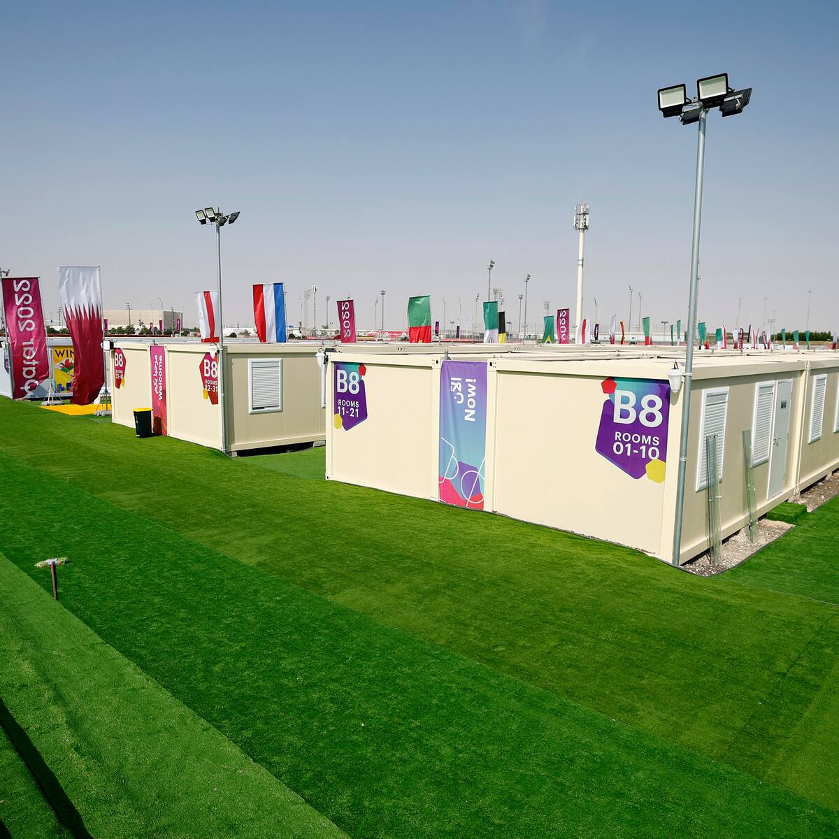 Así le fue a un colombiano en la Fan Village en Qatar: pagó 185 dólares por noche