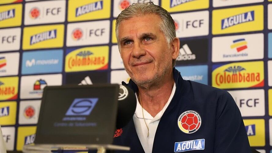 Carlos Queiroz sale de la Selección Colombia. Foto: Colprensa