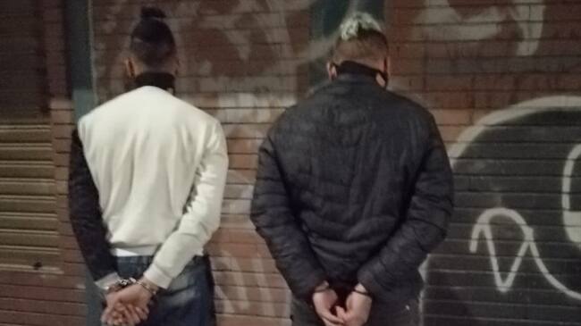 Capturan a los integrantes de la banda de asaltantes de Puente Aranda en Bogotá . Foto: Suministrada