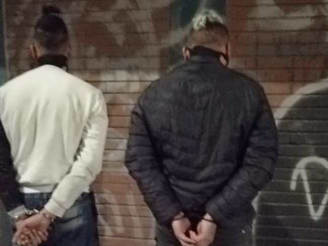 Capturan a los integrantes de la banda de asaltantes de Puente Aranda en Bogotá . Foto: Suministrada