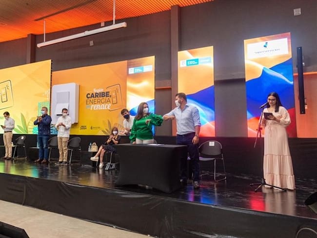 Desde Barranquilla, Duque despide a Electricaribe