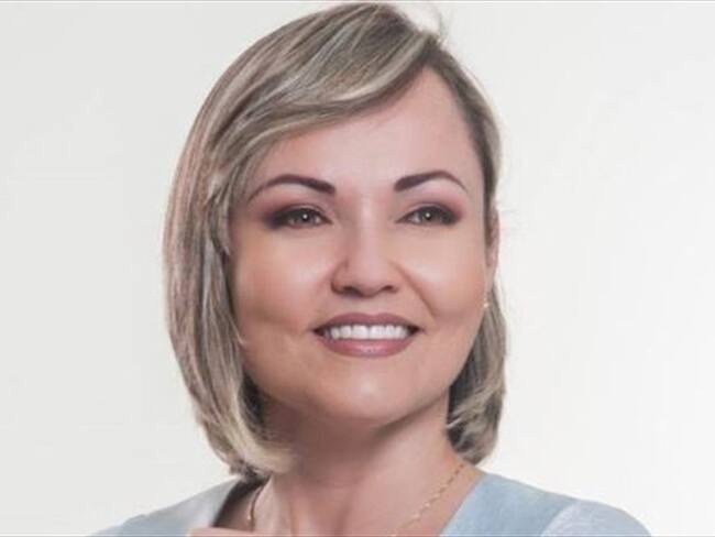 Luz Alba Porras, alcaldesa de Socorro, Santander. Foto: Captura de pantalla