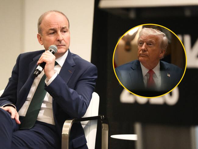 Primer ministro de Irlanda, Micheál Martin. FOTO: Hubert Vestil/SXSW Conference & Festivals via Getty Images