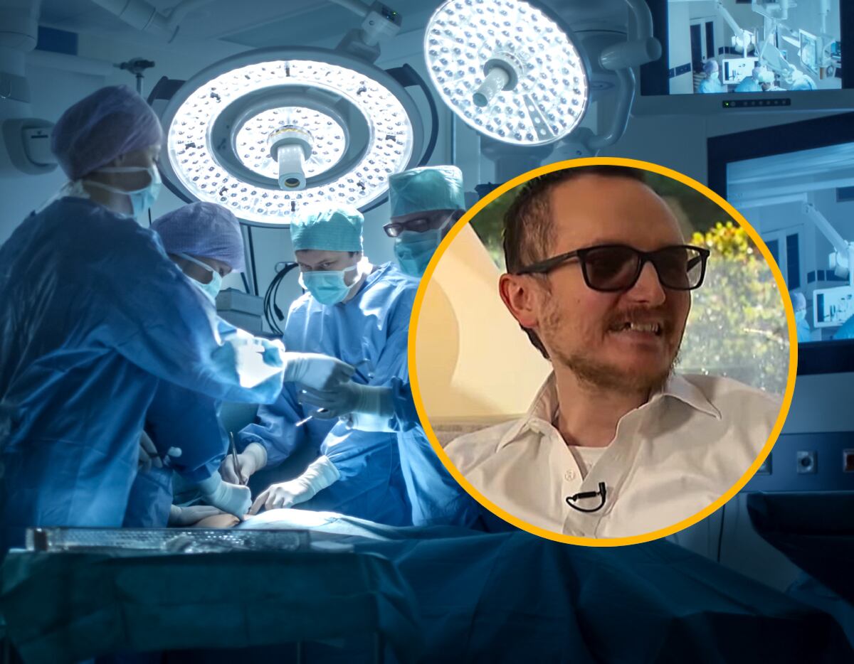 Hombre recuperó la vista tras 20 años gracias al implante de un diente en el ojo: Así es la cirugía