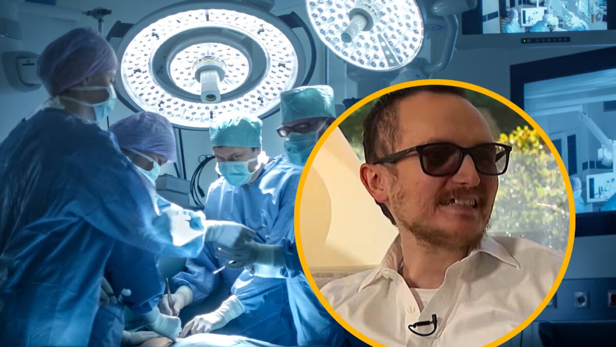 Hombre recuperó la vista tras 20 años gracias al implante de un diente en el ojo: Así es la cirugía