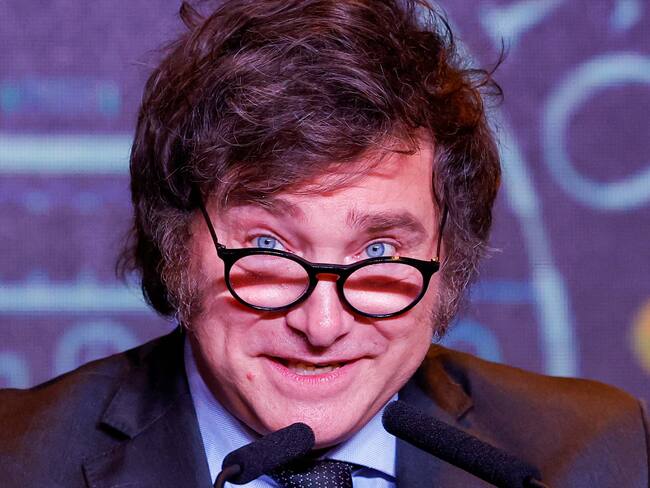 Presidente electo de Argentina, Javier Milei. EFE/ Juan Ignacio Roncoroni