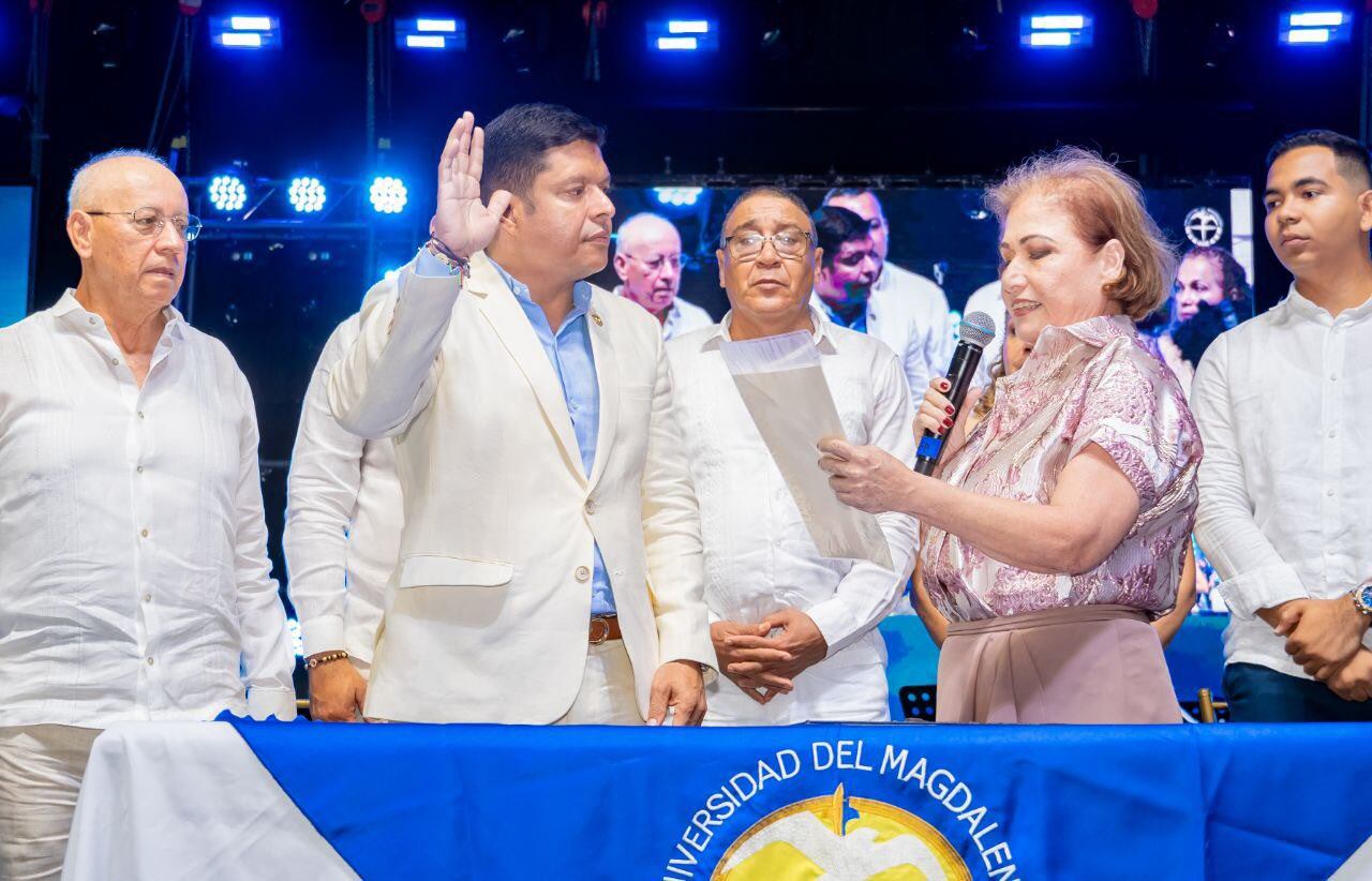 Posesión Pablo Vera como rector de la Universidad del Magdalena 2024-2028/ Universidad del Magdalena
