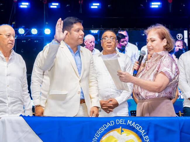 Posesión Pablo Vera como rector de la Universidad del Magdalena 2024-2028/ Universidad del Magdalena