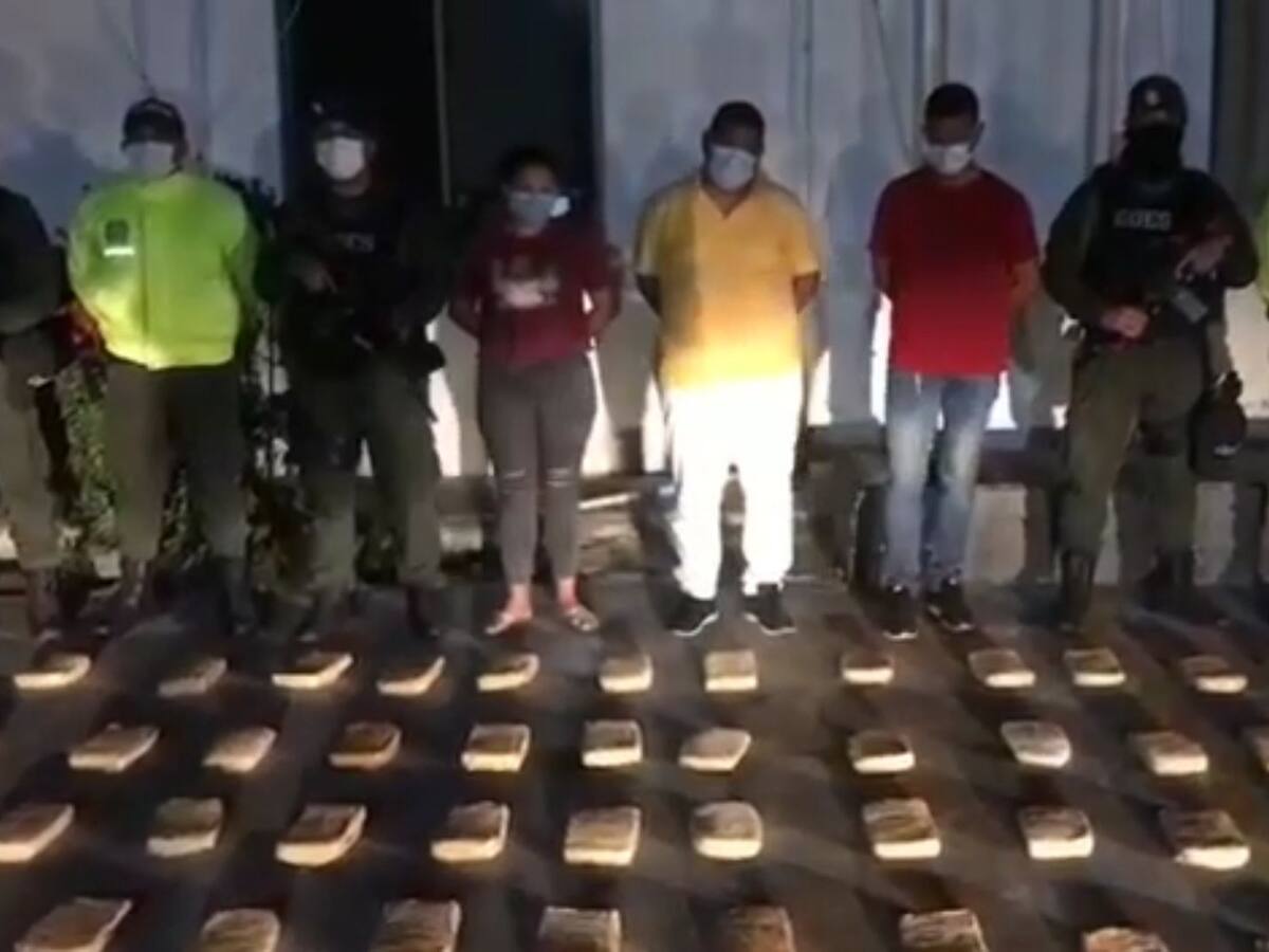 Incautaron más de 74 kilos de marihuana en Soledad, Atlántico