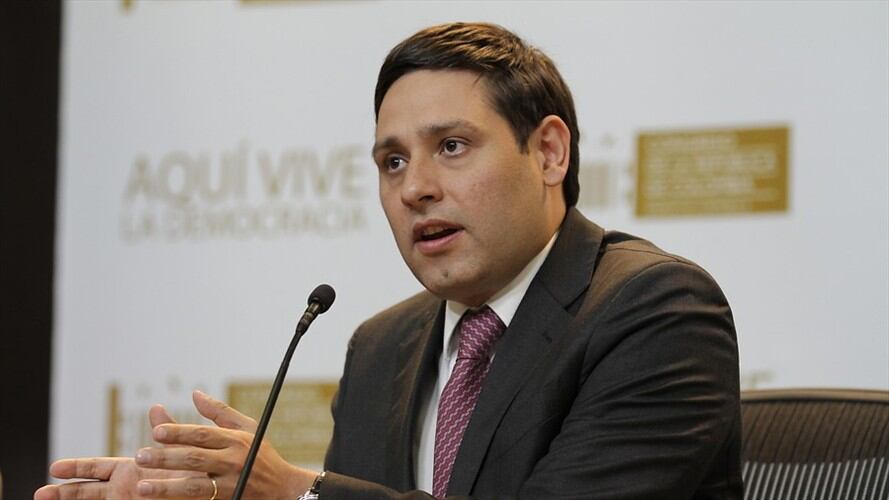 Exsenador Mauricio Lizcano. Foto: Colprensa - Sofía Toscano