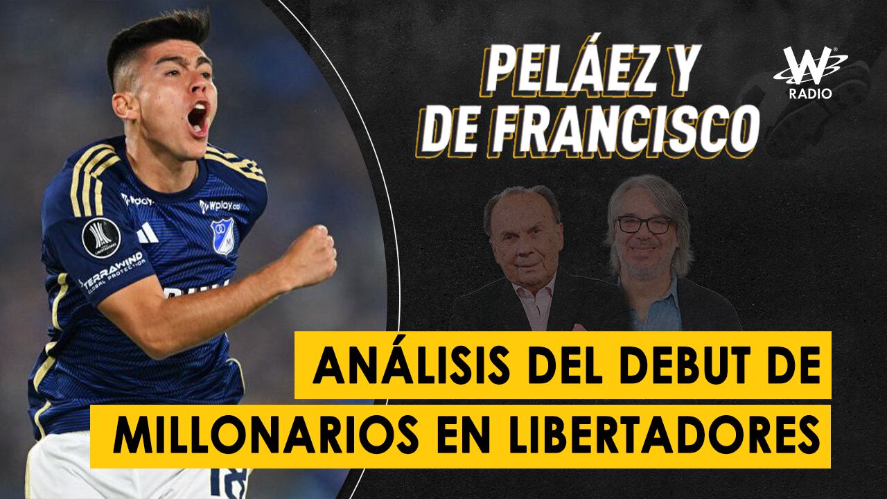 Escuche aquí el audio completo de Peláez y De Francisco de este 3 de abril de 2024. Foto: W Radio.