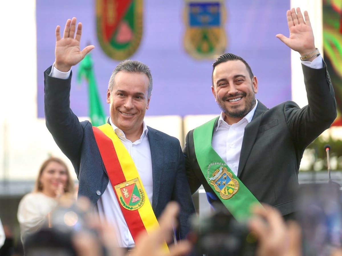 En una posesión conjunta asumieron sus cargos gobernador de Risaralda y alcalde de Pereira