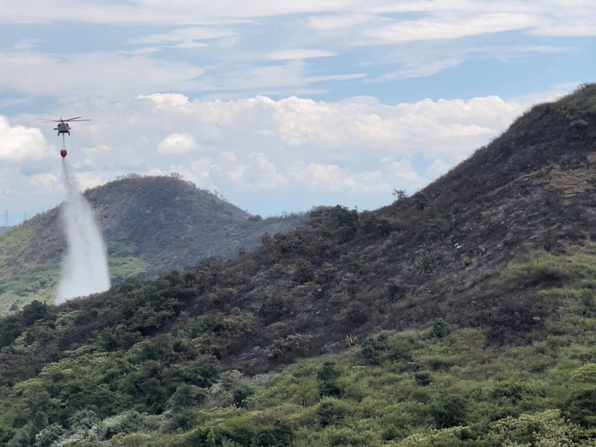 Emergencia forestal en Yumbo por incendio que arrasó 192 hectáreas