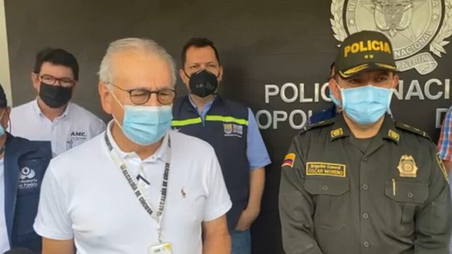 Autoridades analizan amenazas a líderes sociales en zona rural de Cúcuta. Foto: Cortesía