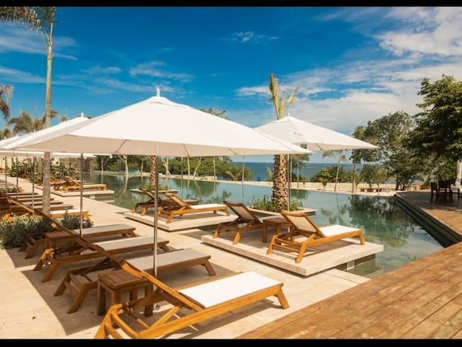 Makani Luxury Beach Club en la isla de Tierrabomba