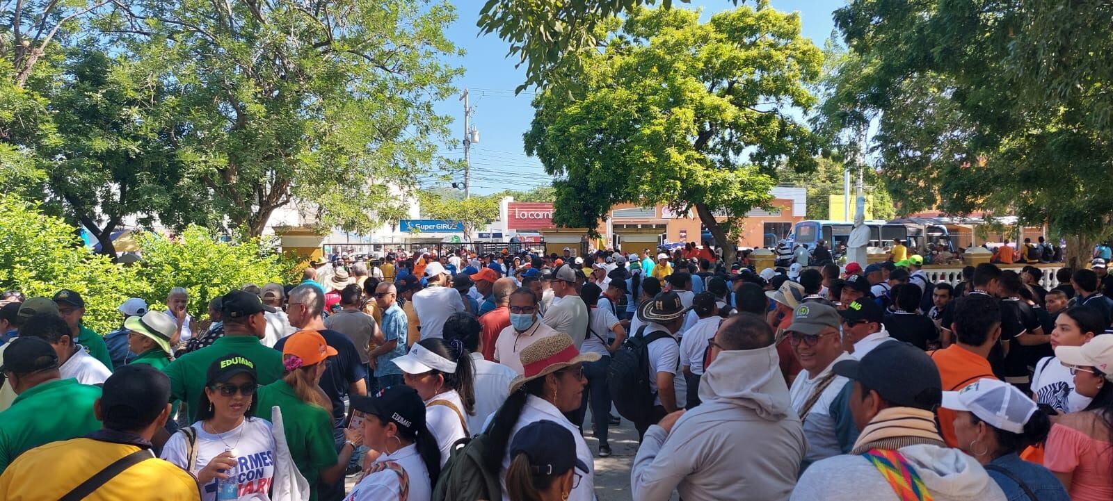 Concentración en Santa Marta/ Gissell Campo