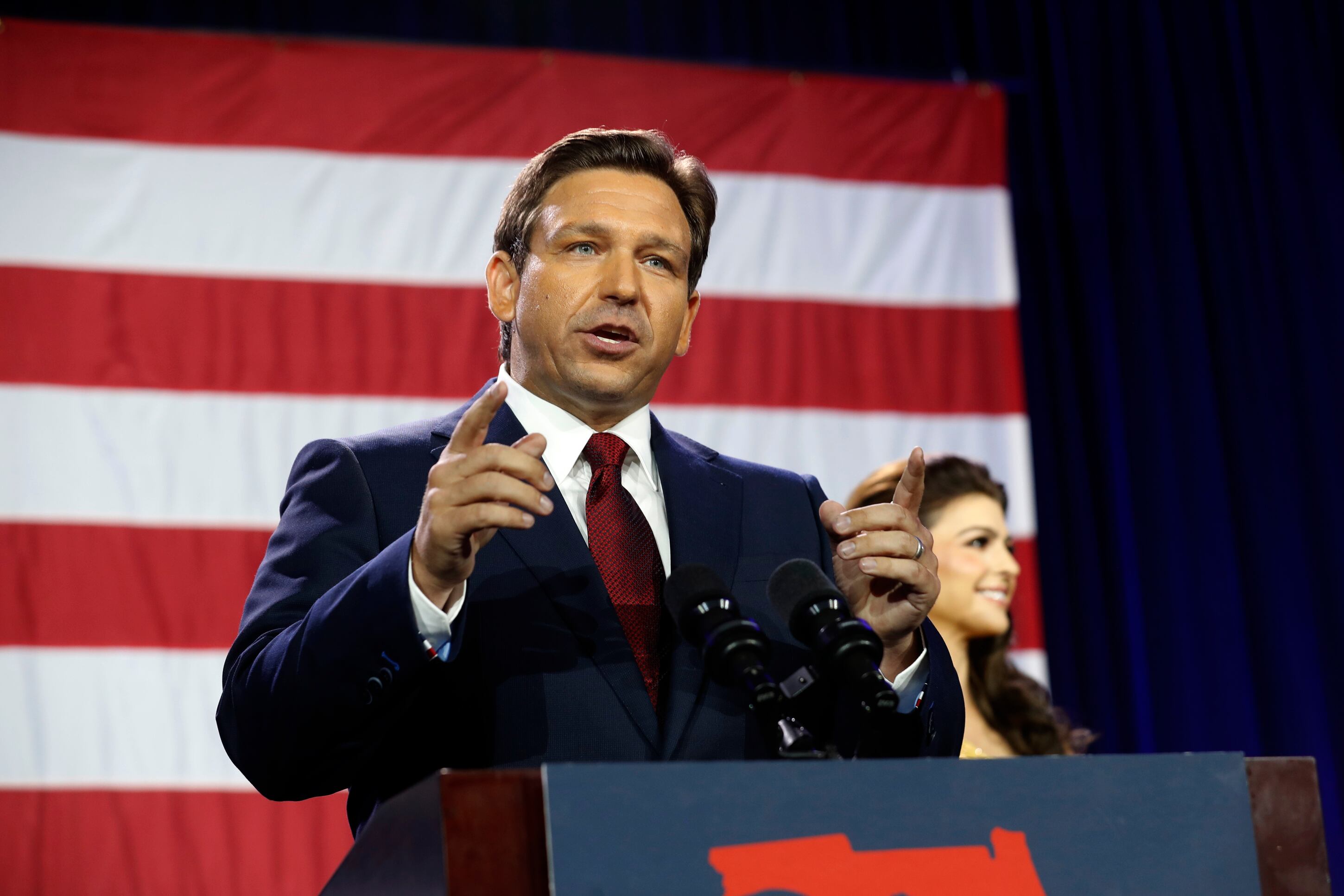 Ron DeSantis. (Photo by Octavio Jones/Getty Images)