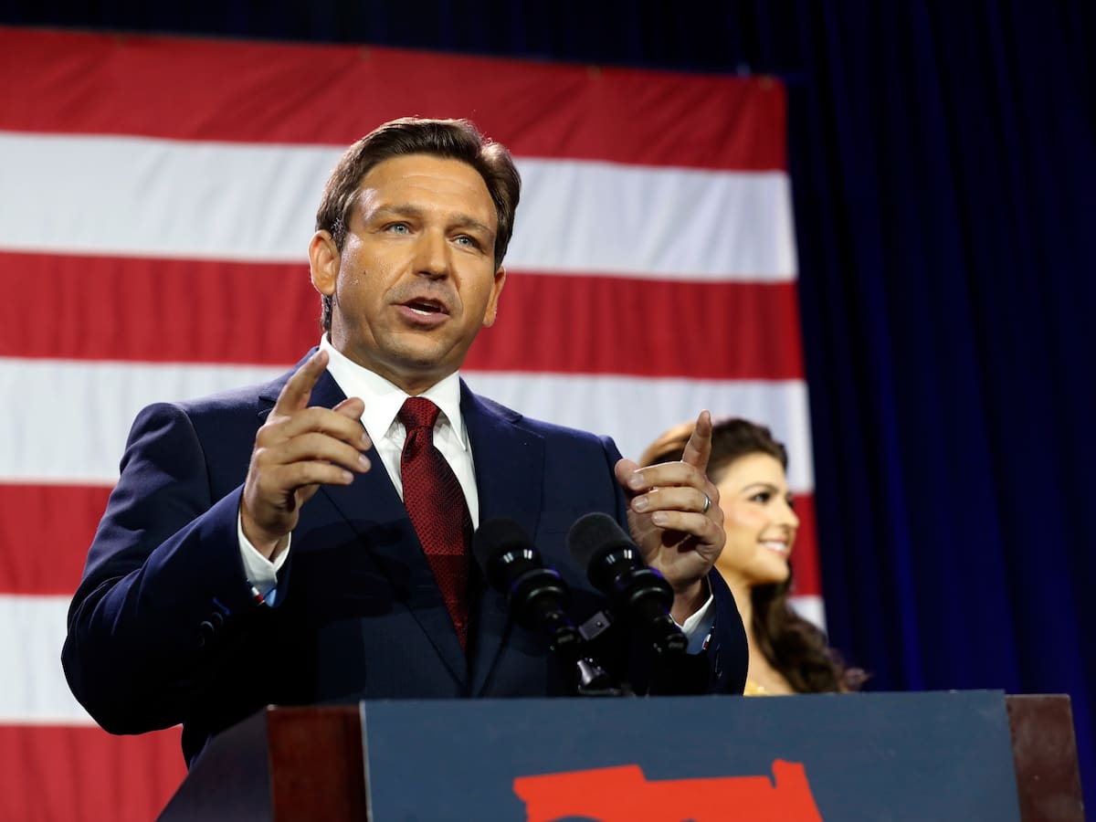 Los republicanos ganaron en la Florida: Ron DeSantis fue reelegido gobernador