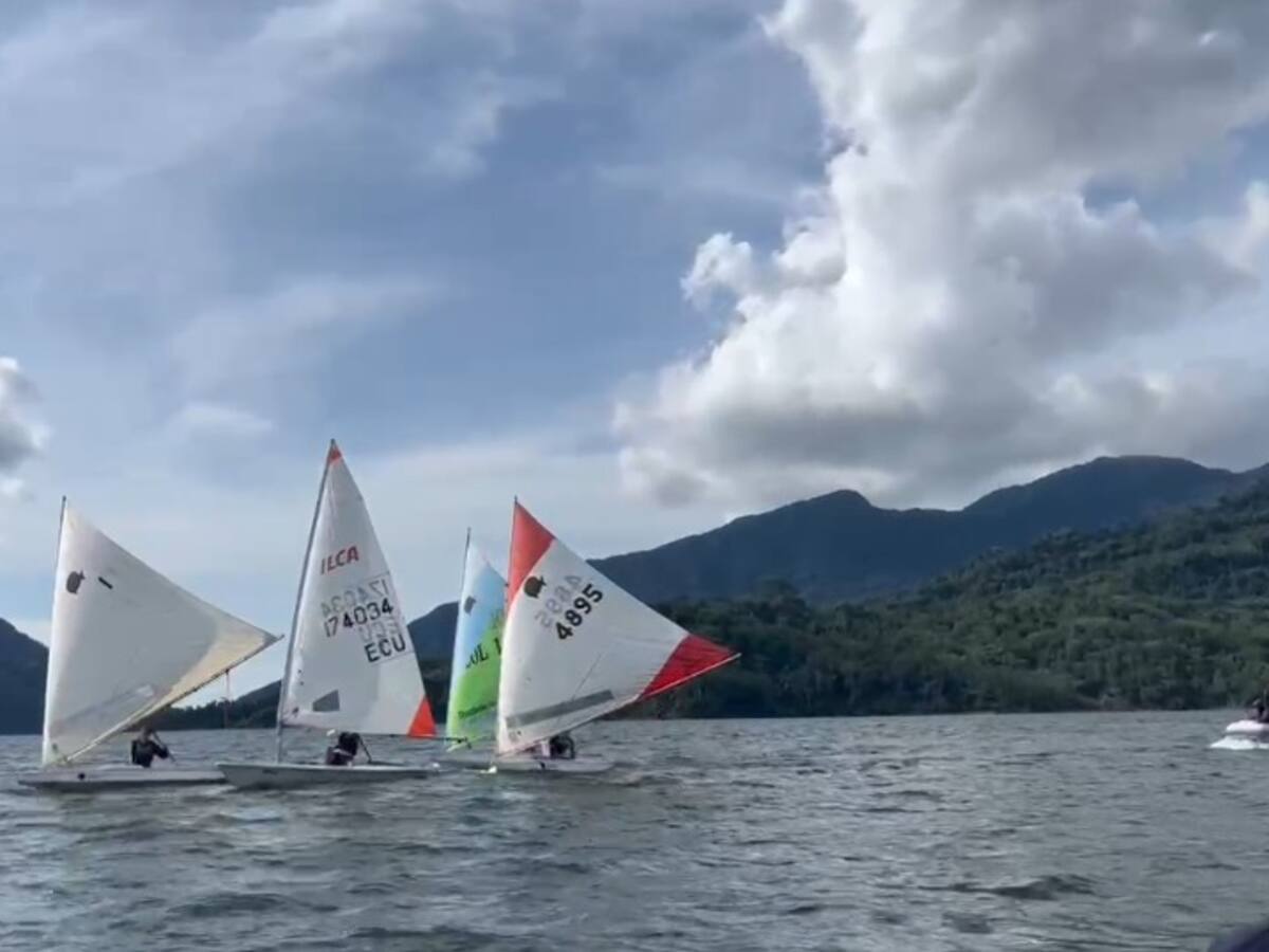 Desde la Liga de Vela de Santander piden controles en el embalse Topocoro