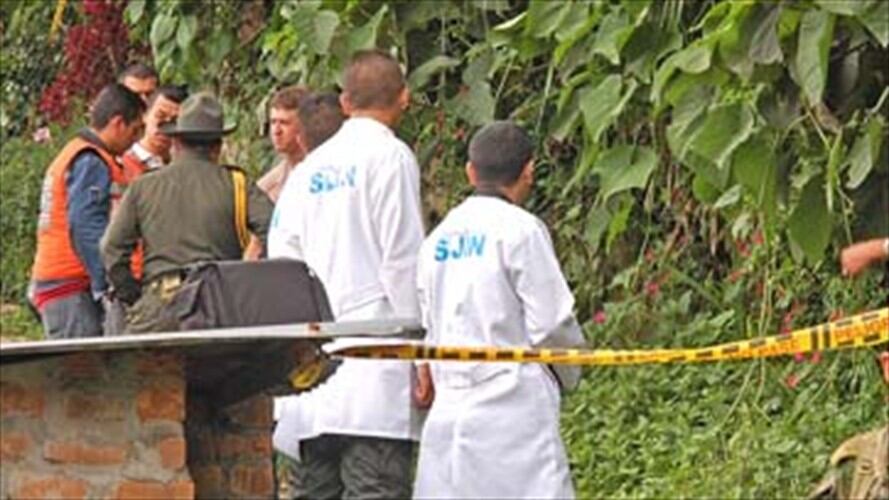 Hallan pareja de muertos en Santander que Quilichao. Foto: Colprensa