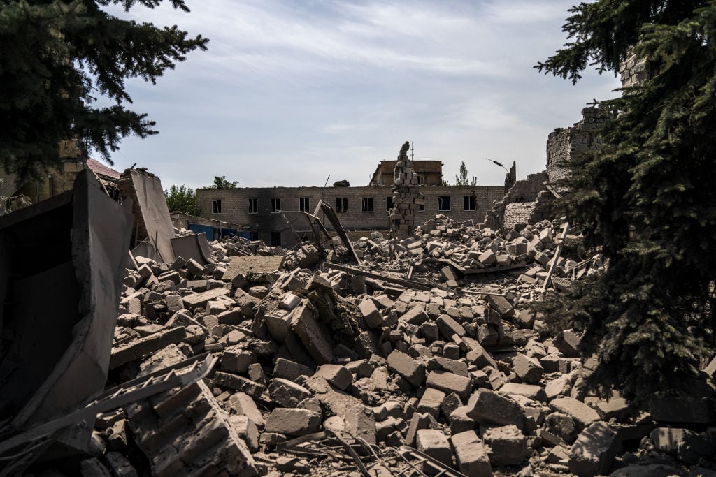 Conflicto entre Rusia y Ucrania. (Photo by Jose Colon/Anadolu via Getty Images)