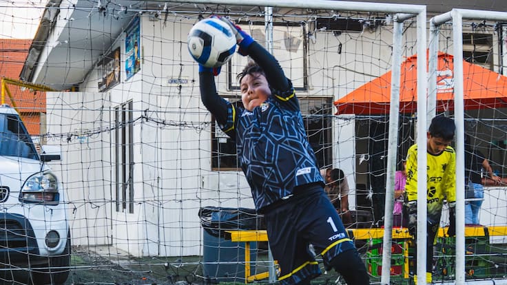 Me gustaba mucho volar y por eso escogí ser arquero sin pensarlo: Niño influencer ‘Thiago Portero’