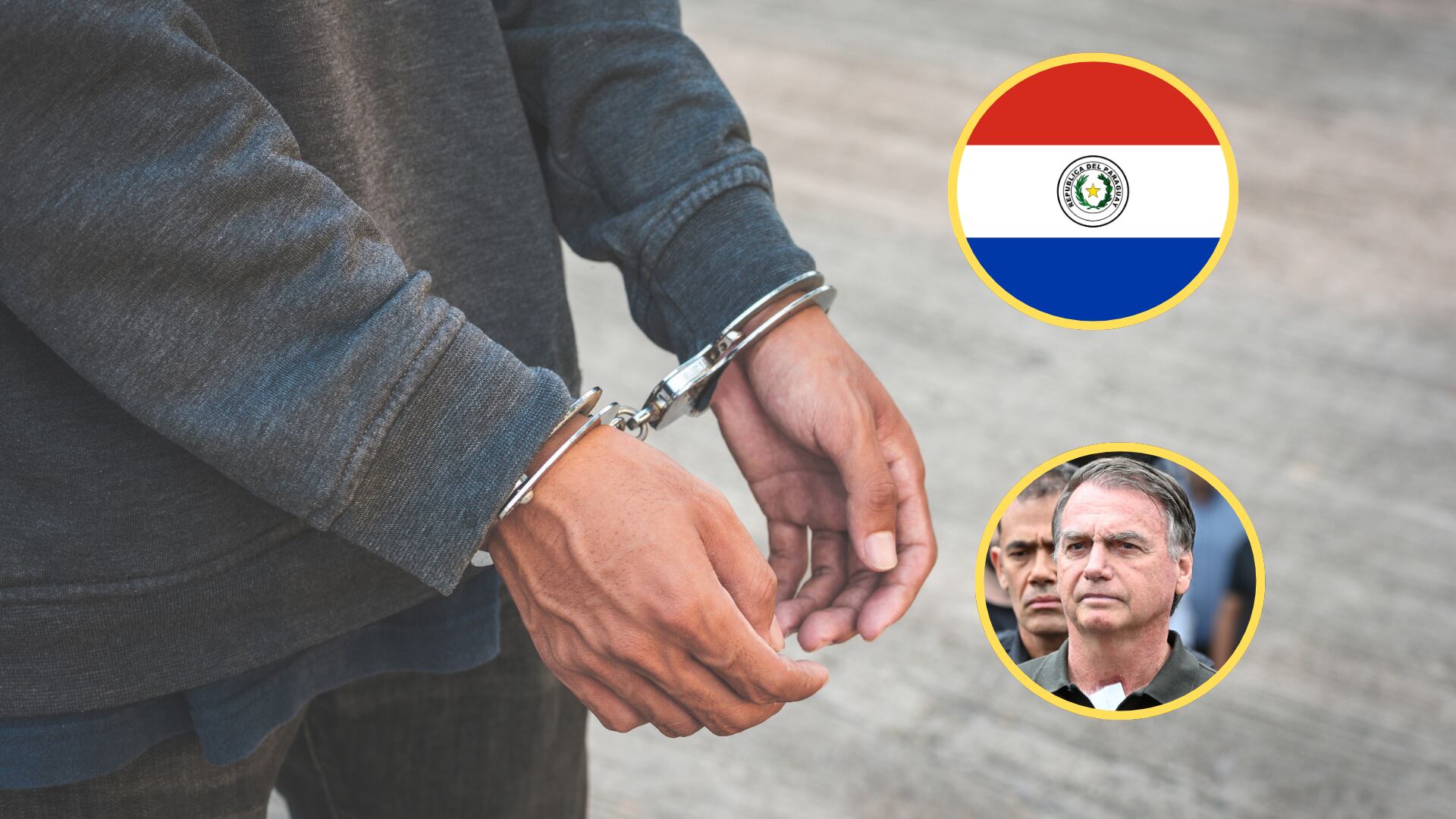 Arresto. Paraguay. Fotos: Getty Images.Jair Bolsonaro. Foto: Ton Molina.