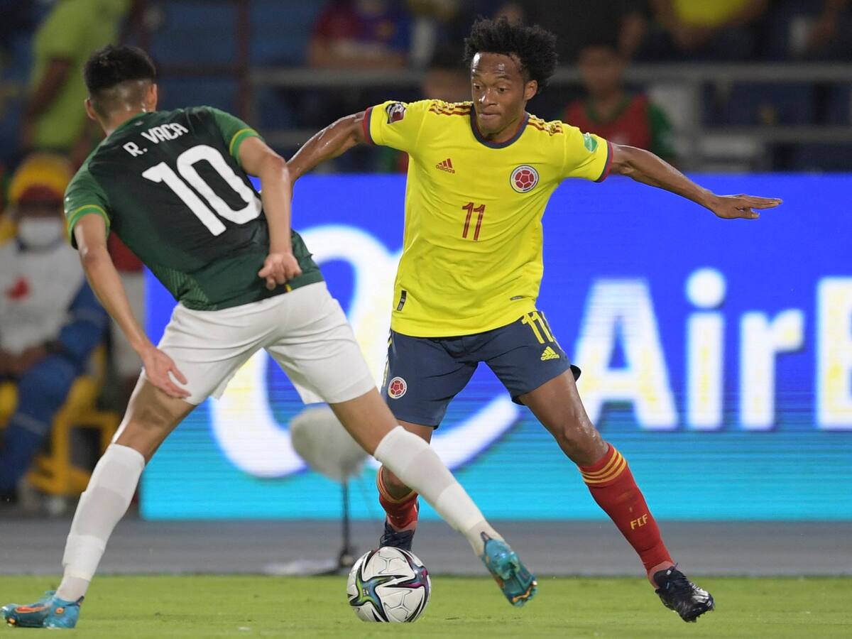 Juan Guillermo Cuadrado fue desconvocado de la Selección Colombia antes del juego ante Venezuela