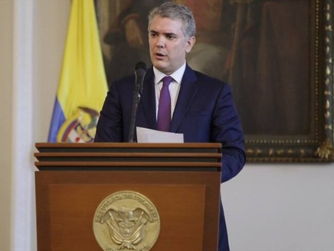 Presidente Duque considera que ONU y OEA sí podrían sancionar a régimen de Maduro. Foto: Colprensa